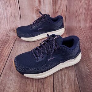 Brooks Ghost Max 2 Womens Size 8.5 B Navy Blue Running Shoes 1204201B444